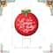 Glitzhome® 3ft. Large Metal Ornament Yard Stake